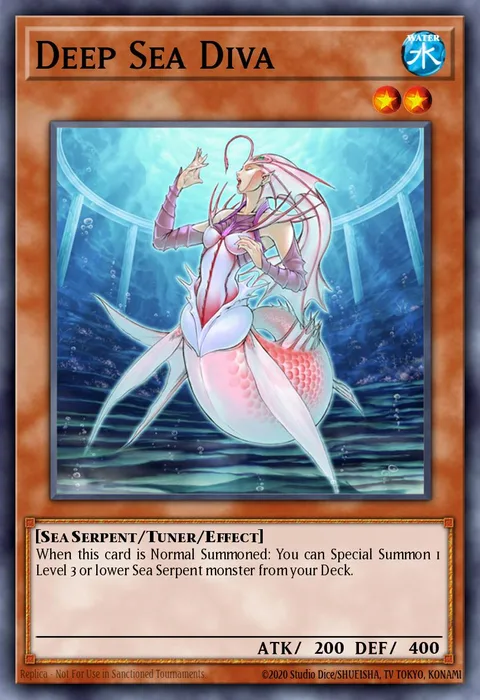 Deep Sea Diva trading card