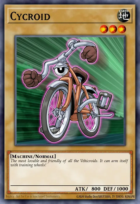 Cycroid trading card