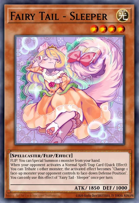 Fairy Tail - Sleeper trading card