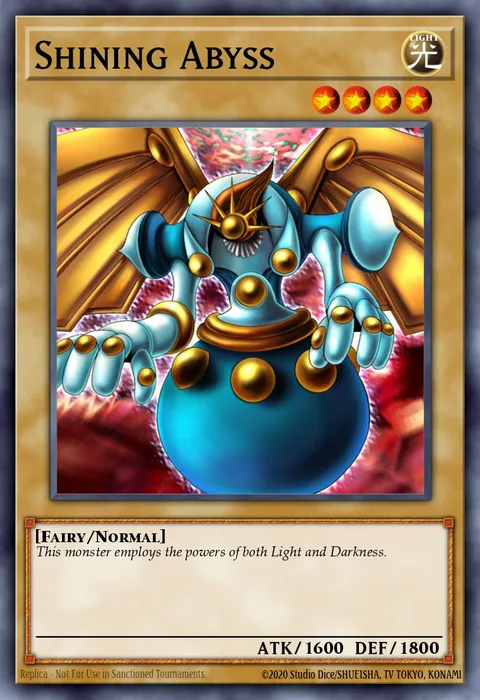 Shining Abyss trading card