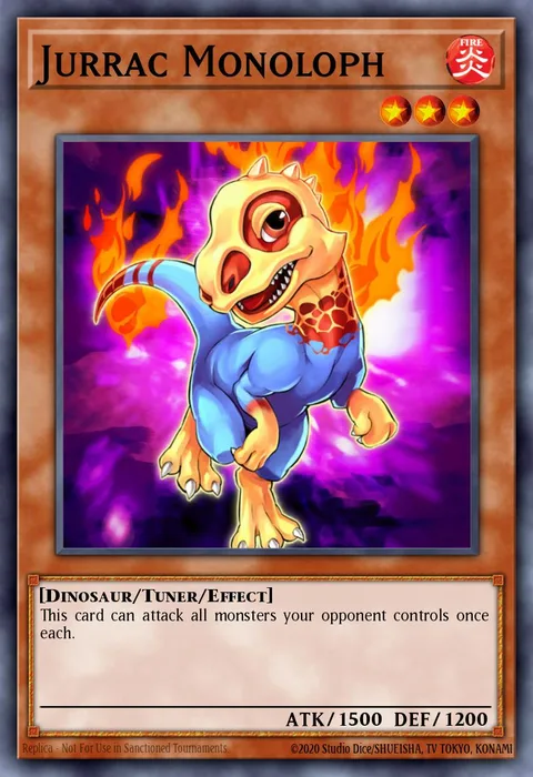 Jurrac Monoloph trading card