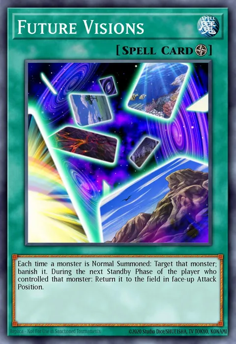 Future Visions trading card