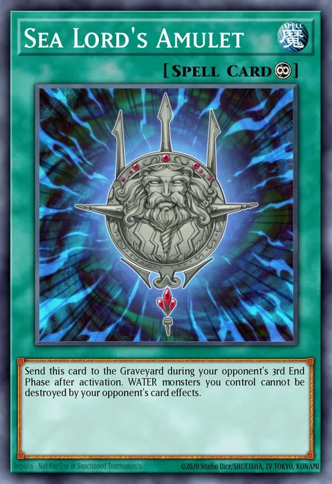 Sea Lord's Amulet trading card