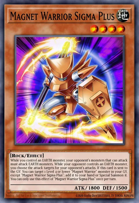Magnet Warrior Sigma Plus trading card