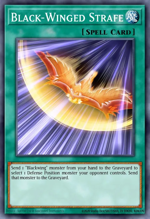 Black-Winged Strafe trading card