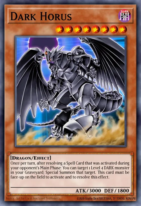 Dark Horus trading card
