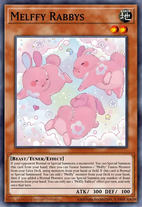 Melffy Rabbys trading card