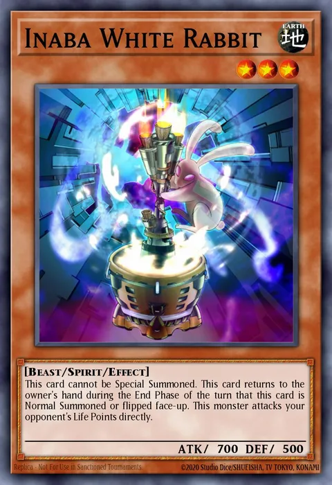Inaba White Rabbit trading card