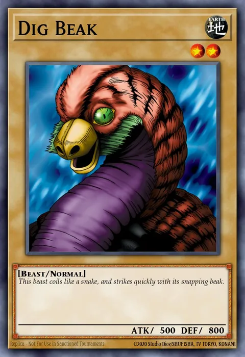 Dig Beak trading card