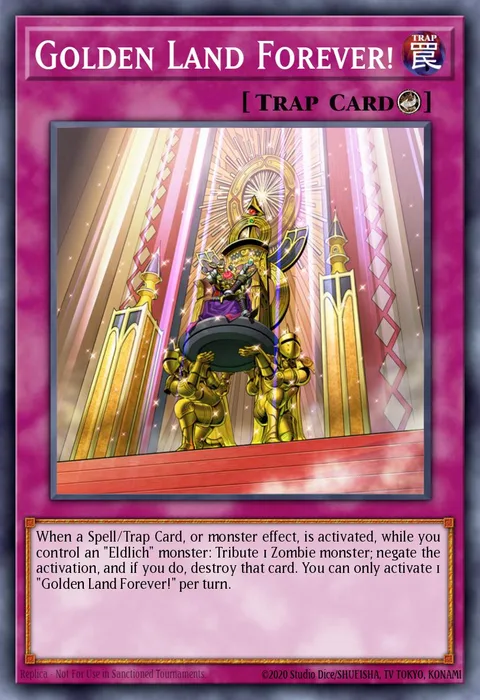 Golden Land Forever! trading card
