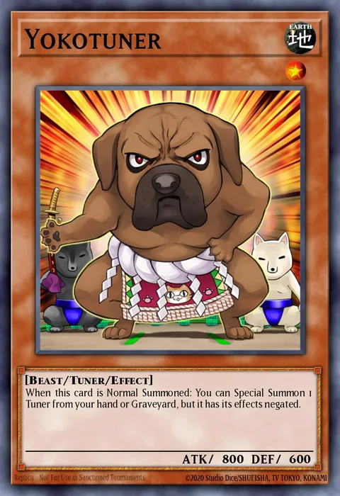 Yokotuner trading card