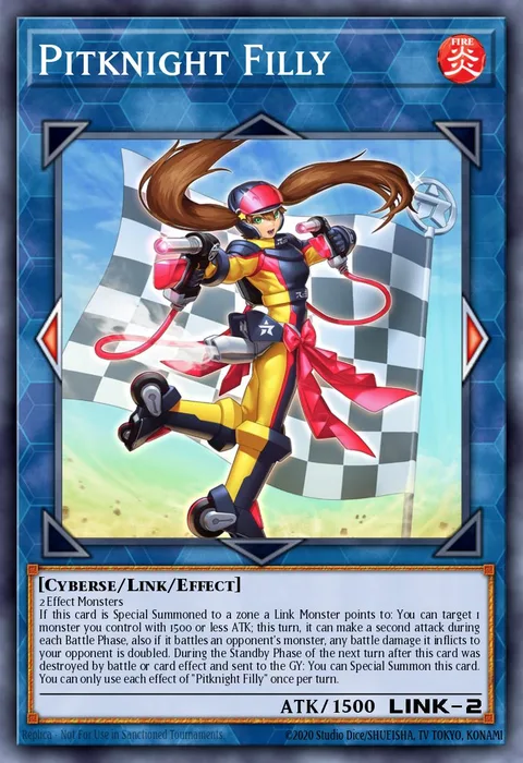 Pitknight Filly trading card