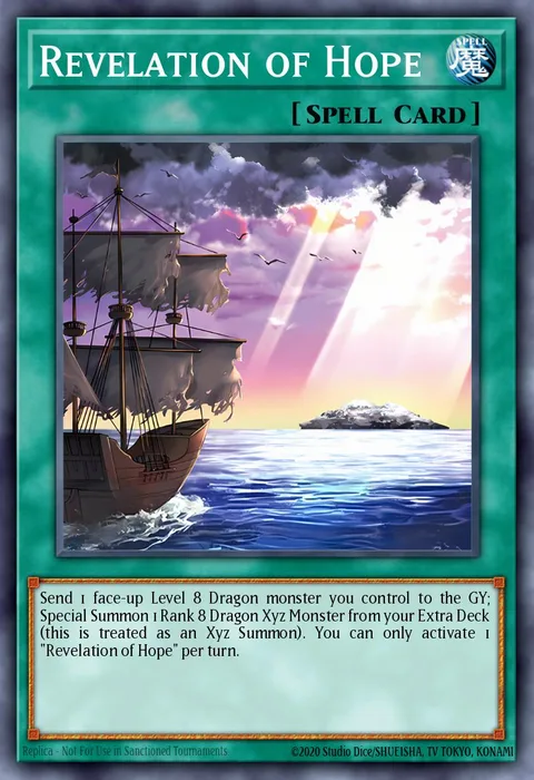 Revelation of Hope trading card