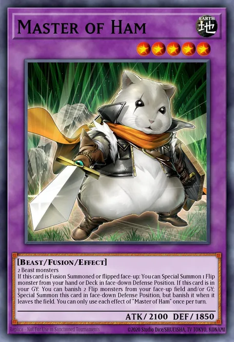 Master of Ham trading card