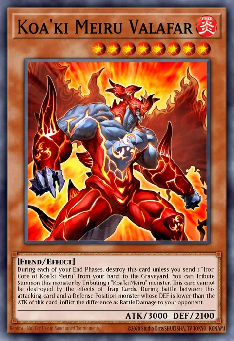 Koa'ki Meiru Valafar trading card
