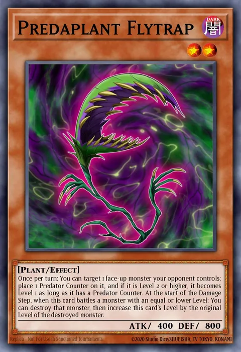 Predaplant Flytrap trading card