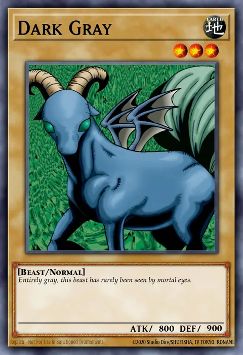 Dark Gray trading card