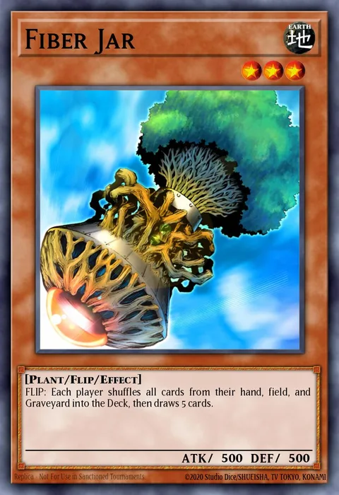 Fiber Jar trading card