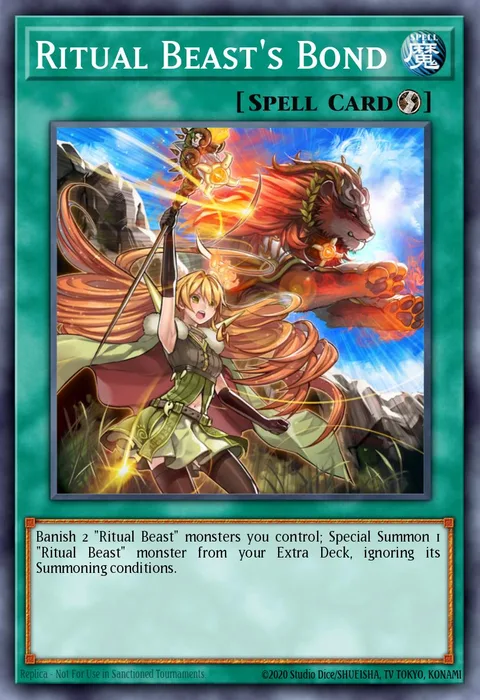 Ritual Beast's Bond trading card