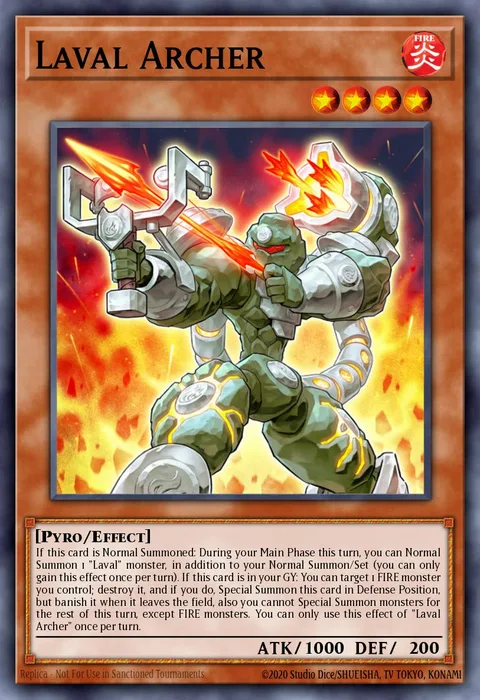 Laval Archer trading card