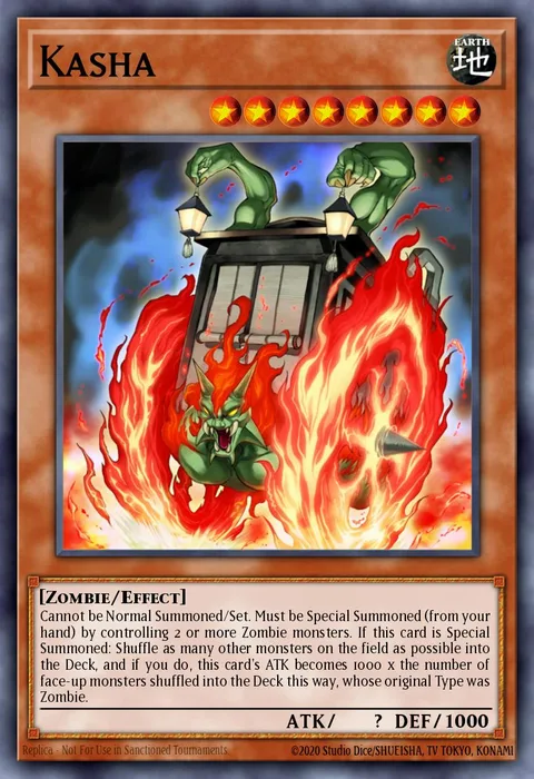 Kasha trading card