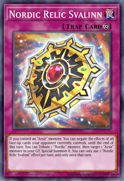 Nordic Relic Svalinn trading card