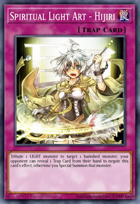 Spiritual Light Art - Hijiri trading card