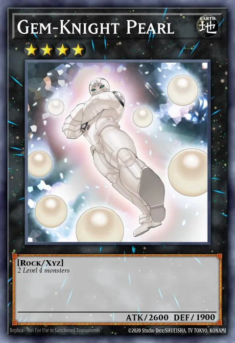 Gem-Knight Pearl trading card