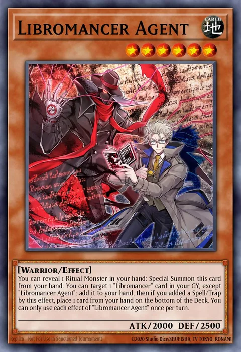 Libromancer Agent trading card