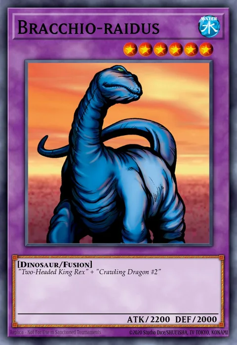 Bracchio-raidus trading card