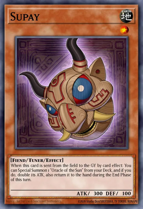 Supay trading card