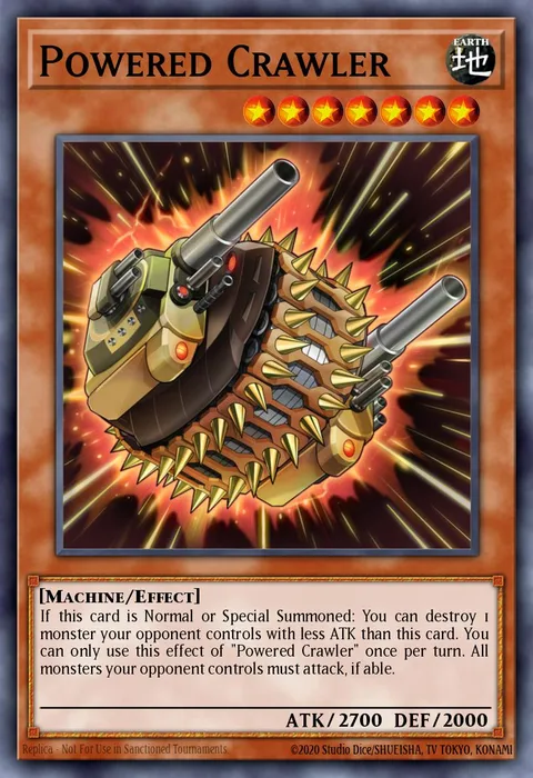 Powered Crawler trading card