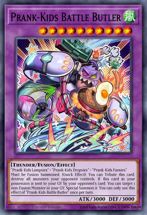 Prank-Kids Battle Butler trading card