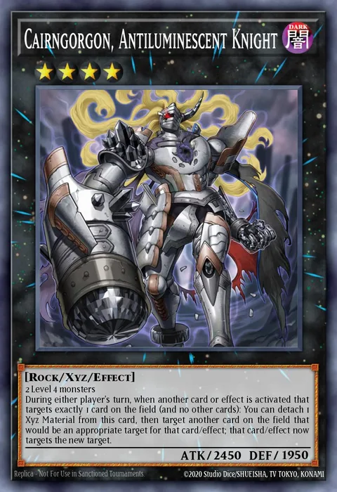Cairngorgon, Antiluminescent Knight trading card