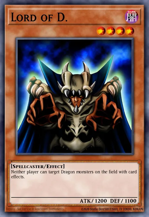 Lord of D. trading card