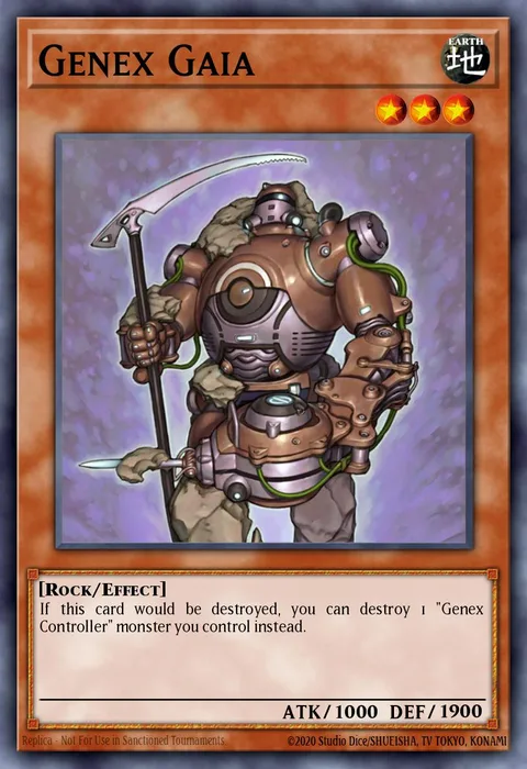 Genex Gaia trading card