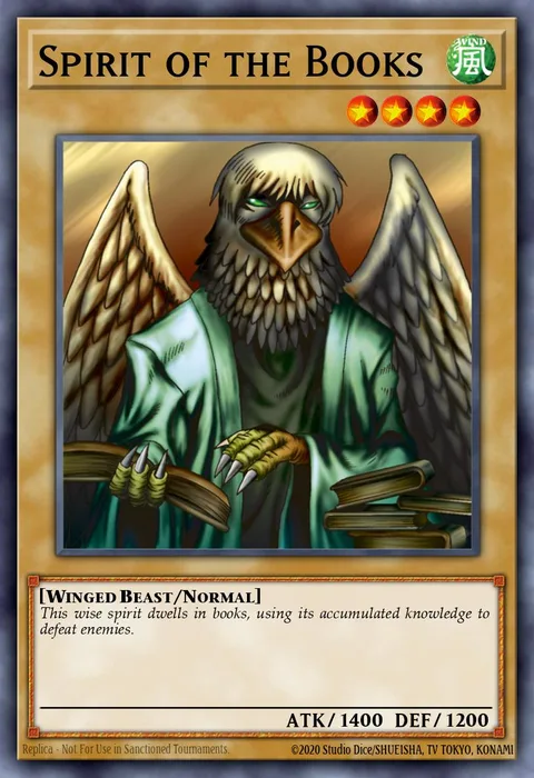 Spirit of the Books trading card