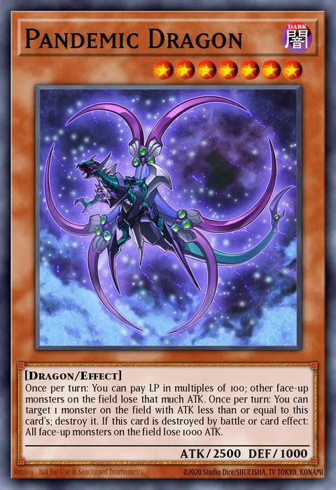 Pandemic Dragon trading card