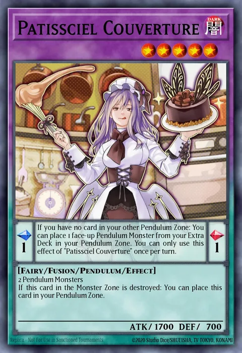 Patissciel Couverture trading card