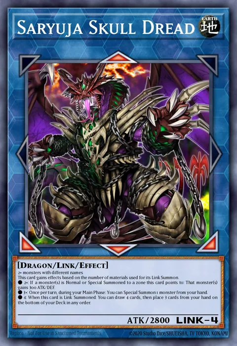 Saryuja Skull Dread trading card