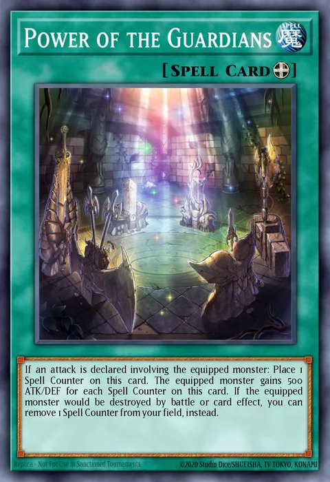 Power of the Guardians trading card