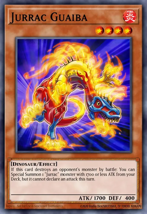 Jurrac Guaiba trading card
