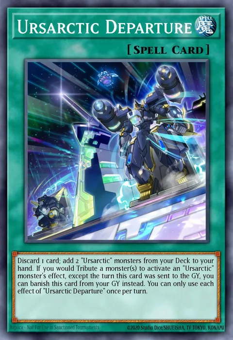 Ursarctic Departure trading card