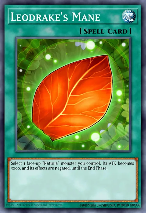 Leodrake's Mane trading card