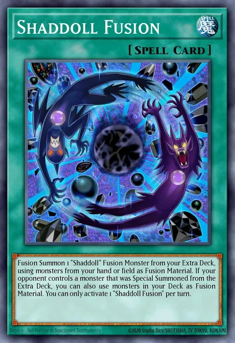 Shaddoll Fusion trading card