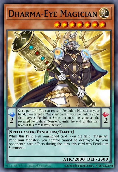 Dharma-Eye Magician trading card