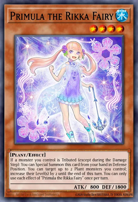 Primula the Rikka Fairy trading card