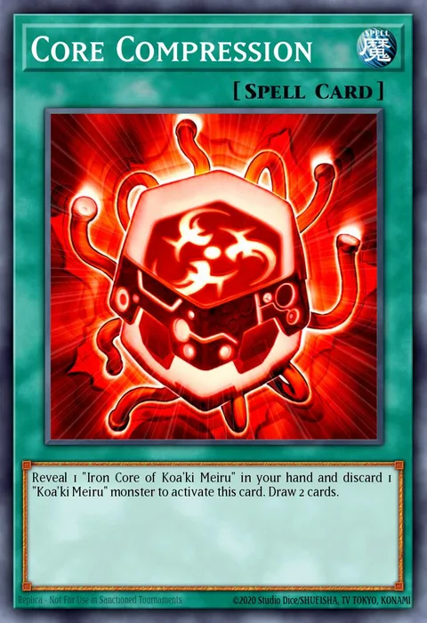 Core Compression trading card