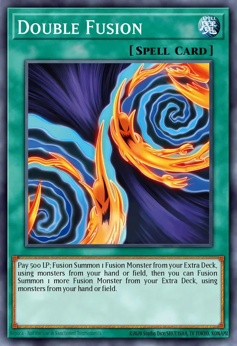 Double Fusion trading card