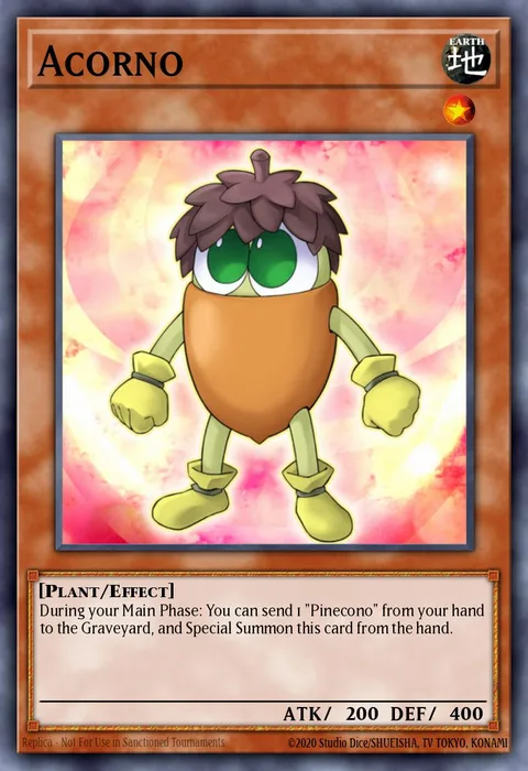Acorno trading card